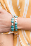 Terra Trinket Turquoise Ring - Paparazzi Accessories - Bella Fashion Accessories LLC
