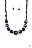 SoHo Socialite Blue Necklace  - Paparazzi Accessories - Bella Fashion Accessories LLC