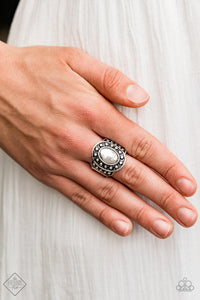 Stacked Stunner Silver Ring - Paparazzi Accessories - Bella Fashion Accessories LLC