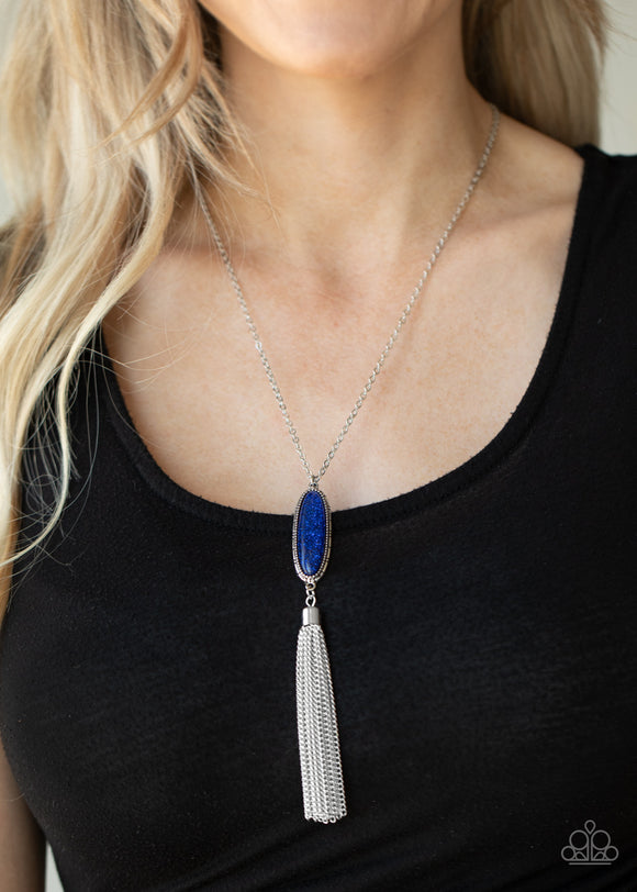 Stay Cool Blue Necklace| Paparazzi Accessories| Bella Fashion Accessories LLC