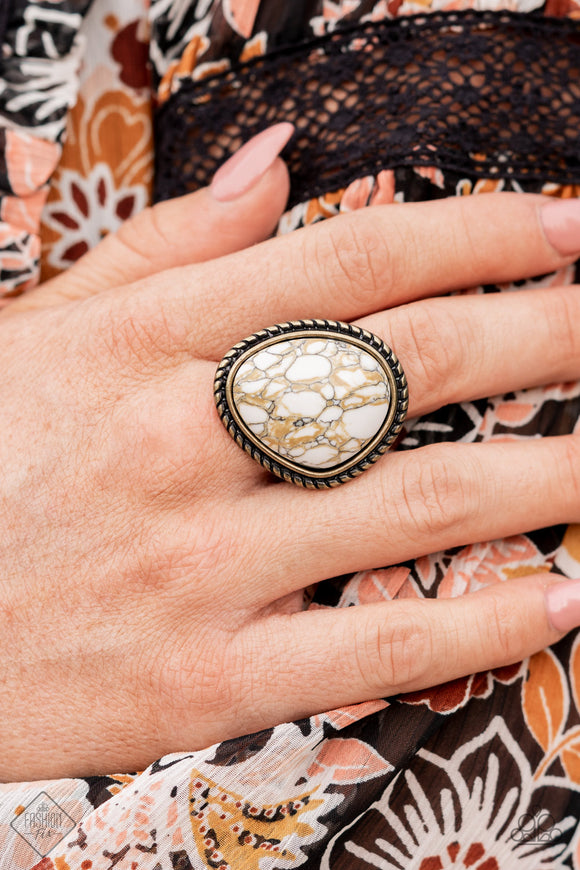   Take the High RODEO Brass Ring - Paparazzi Accessories - Bella Fashion Accessories LLC