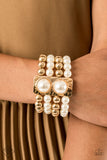 Living a WEALTHY Lifestyle Gold Bracelet| Paparazzi Accessories| Bella Fashion Accessories LLC