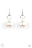 Fiercely 5th Avenue Wall Street Welcome Party Pearl Earrings - Paparazzi Accessories - Bella Fashion Accessories LLC