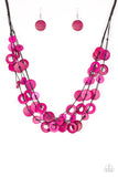 Wonderfully Walla Walla Pink Necklace| Paparazzi Accessories| Bella Fashion Accessories LLC