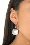 Me, Myself, and IDOL White Earrings| Paparazzi Accessories| Bella Fashion Accessories LLC